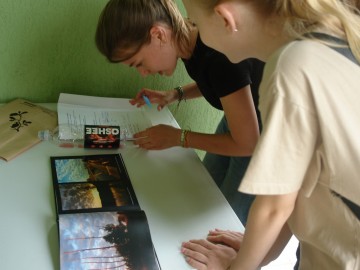 Szkolenie z rozpoznawania liści w Przedborskim Parku Krajobrazowym, 