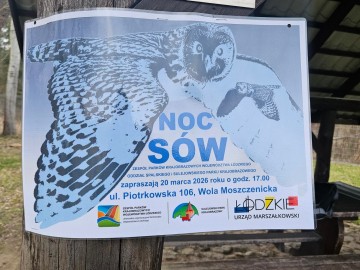 Noc sów w Moszczenicy - 2026, 