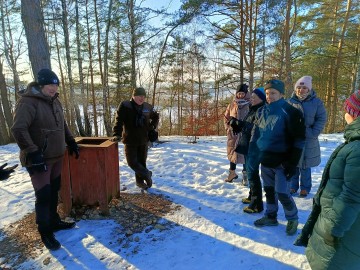 Spotkanie przewodnickie w Przedborskim Parku Krajobrazowym., 
