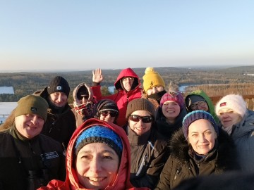 Spotkanie przewodnickie w Przedborskim Parku Krajobrazowym., 