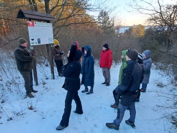 Spotkanie przewodnickie w Przedborskim Parku Krajobrazowym., 