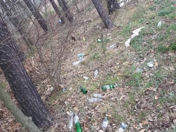 Akcja Śmiec OUT - czyli jak mieszkańcy Gminy Nowosolna wzięli sprawy sprzątania Parku Krajobrazowego Wzniesień Łódzkich w swoje ręce, źródło: Gmina Nowosolna