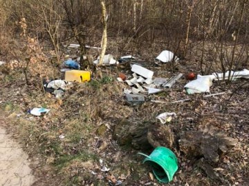 Akcja Śmiec OUT - czyli jak mieszkańcy Gminy Nowosolna wzięli sprawy sprzątania Parku Krajobrazowego Wzniesień Łódzkich w swoje ręce, źródło: Gmina Nowosolna